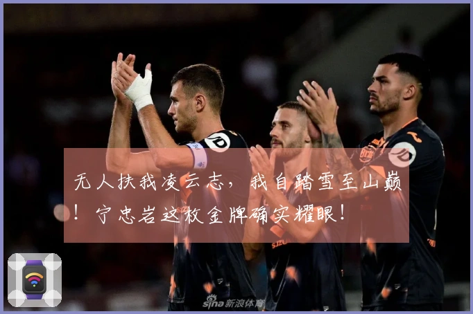 无人扶我凌云志，我自踏雪至山巅！宁忠岩这枚金牌确实耀眼！